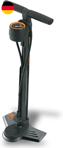SKS Germany AIRMOTION 12.0 Standpumpe (Luftpumpe Für Alle Ventilarten, Manometer