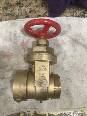 Dixon Brass -MPN IE27w 300 Listed 10TN Gate Valve