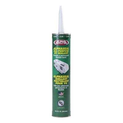 Alpha Systems Alpha All Purpose RV Sealant for RV Roofing 1 Count (Pack of 1)