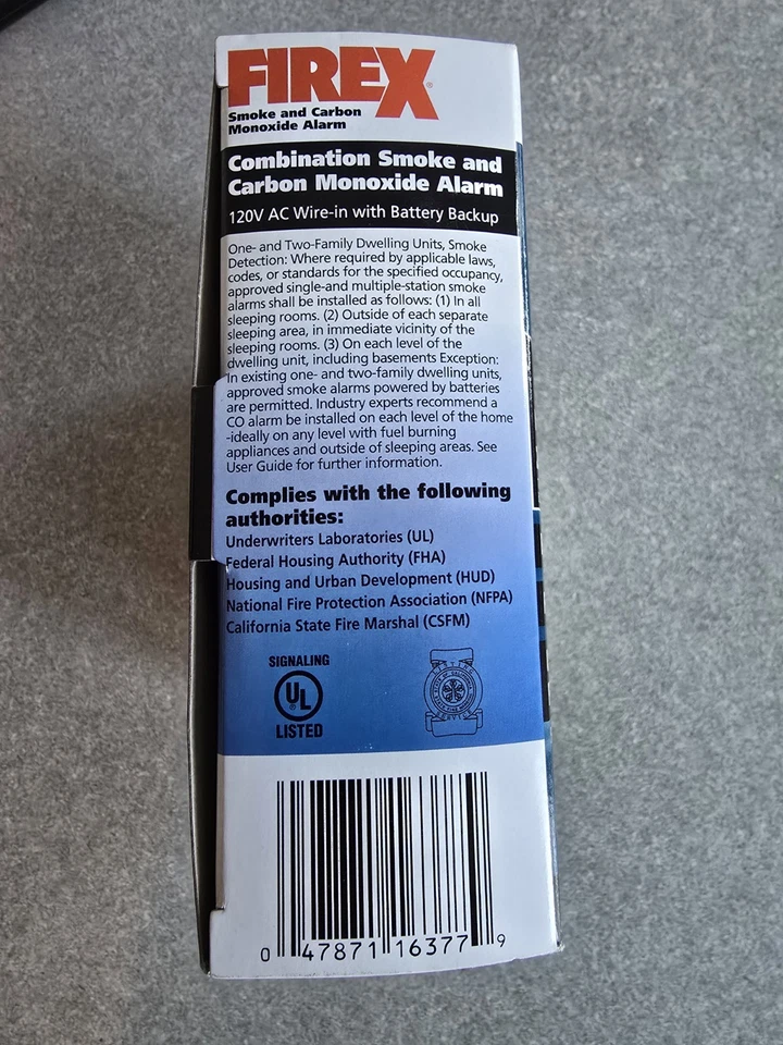 Kidde 21006377 Hardwired Combination Carbon Monoxide & Smoke Alarm  KN-COSM-IBA - Image 3 of 4