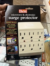 Do it Best Surge Protector 6 Outlets Ivory 170J 125V Model 509892