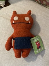 Uglydoll 8  Minimum Wage Plush Heathered Orange With Apron Tag