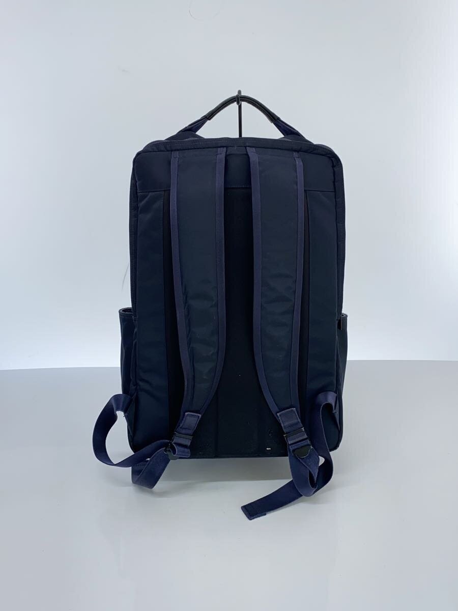 PORTER TIME Backpack Nylon Navy Solid Color - image 3
