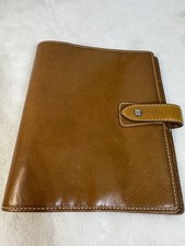 Filofax Vintage A5 Brown Leather Malden Personal Organizer Planner 9.0 x8.0
