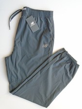 NEW BALANCE All Motion JOGGERS Mens Running Pants Gray w/Back Pkt. Size XL
