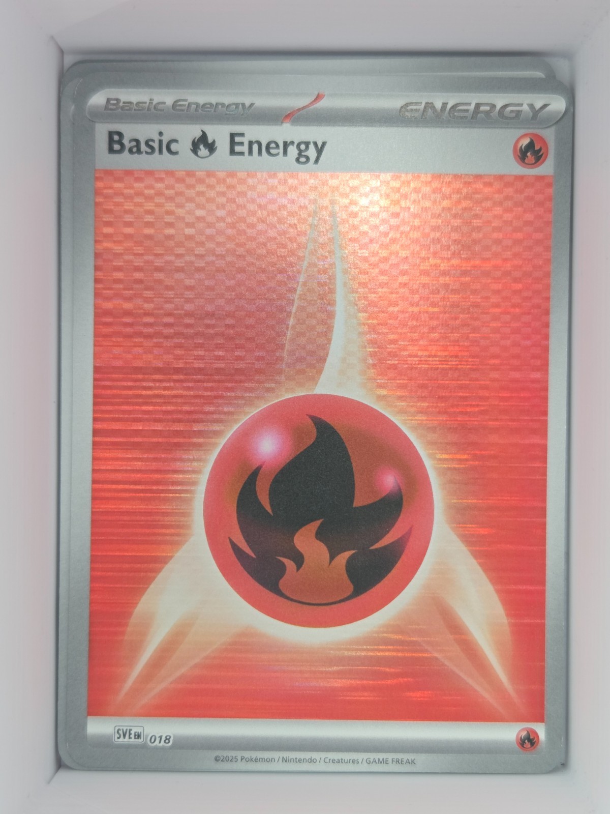 Pokemon TCG Basic Energy [Tinsel Holo] 2024 Scarlet & Violet Era NM- Choose