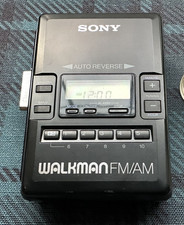 Sony Walkman WM-AF62 AM/FM Auto Reverse Cassette Player Radio WORKS Tape Repair