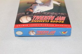 Roger Clemens' MVP Baseball NES Complete CIB NEAR MINT w/ RARE POSTER & REG!