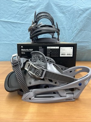 Burton Malavita EST Men's Snowboard Bindings Size M/L | eBay