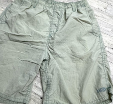 AFTCO Boyfish Shorts Swim Trunks board Shorts Youth XL 18 Airy Blue Flat Nylon