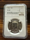1964 Kennedy Half Dollar 50C – NGC PF69 Proof – 90% Silver – Silver Kennedy