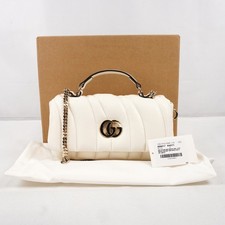 Gucci Milano Quilted Leather Top Handle Shoul...