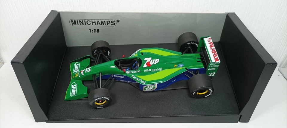 MINICHAMPS Jordan 191 1991 Michael Schumacher 1:18 First Edition Formel1 OVP - Bild 2 von 4