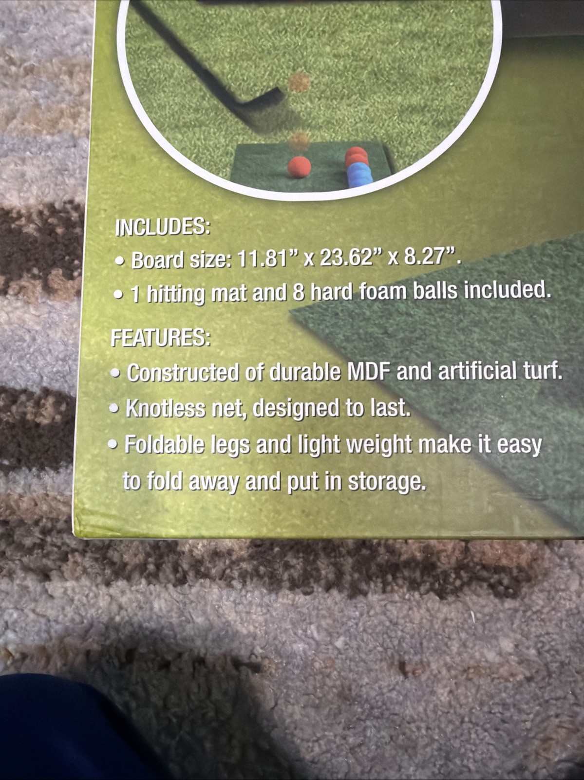 Brookstone Golf Chipping Game, Green