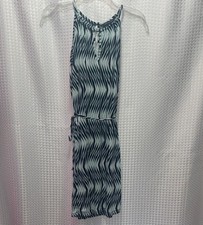 Banana Republic Sexy Bare Shoulder Wavy Print Women's Size XSmall Short Dress