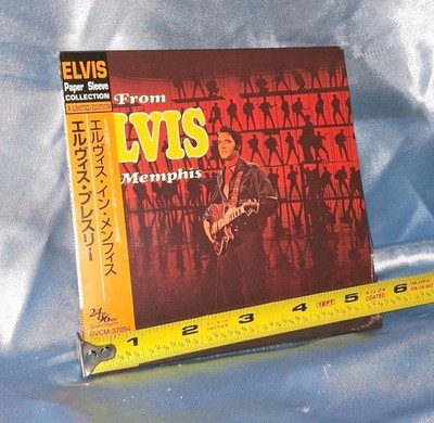 From ELVIS In MEMPHIS Japan 24 Bit Dvd Quality Remas Rare IN THE GHETTO NEW CD 