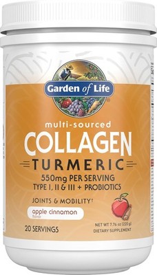Garden of Life Multi-Sourced Protein Hydrolyzed Collagen Peptides Powder... 