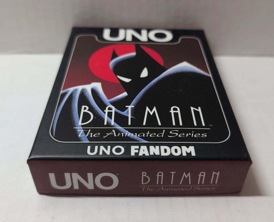 Uno Fandom Batman The Animated Series Deck On Hand Brand NEW! Check Out Pics! - Image 4 of 4