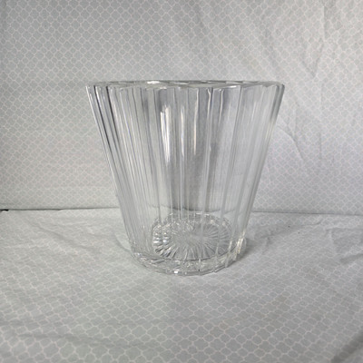 Vintage Imperial Crystal 24% Lead Crystal Champagne Cooler Ice Bucket Small Chip