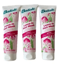 3 Pack Batiste Leave-In Hair Mask  STRENGTHEN 4.3 oz each tube