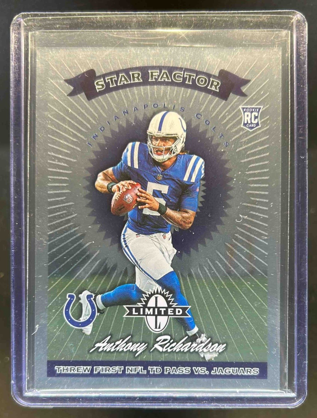 Anthony Richardson Panini Limited 1997 Limited Exposure #21 Base