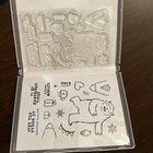 Stampin' Up! YETI TO PARTY Stamps Set & YETI Dies Snowman Christmas Winter NEW — photo 3