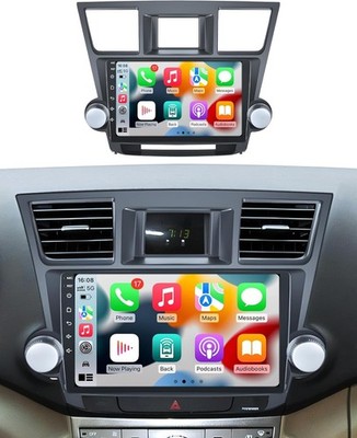 For Toyota Highlander 2008-2012 Car Radio 12Core 6+128G Android 13 Carplay GPS