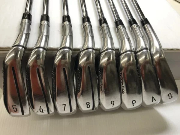 TaylorMade SIM2 MAX OS US lefty Iron Set 5-9,Pw,Aw,Sw 8pc Flex Regular - Image 2 of 4