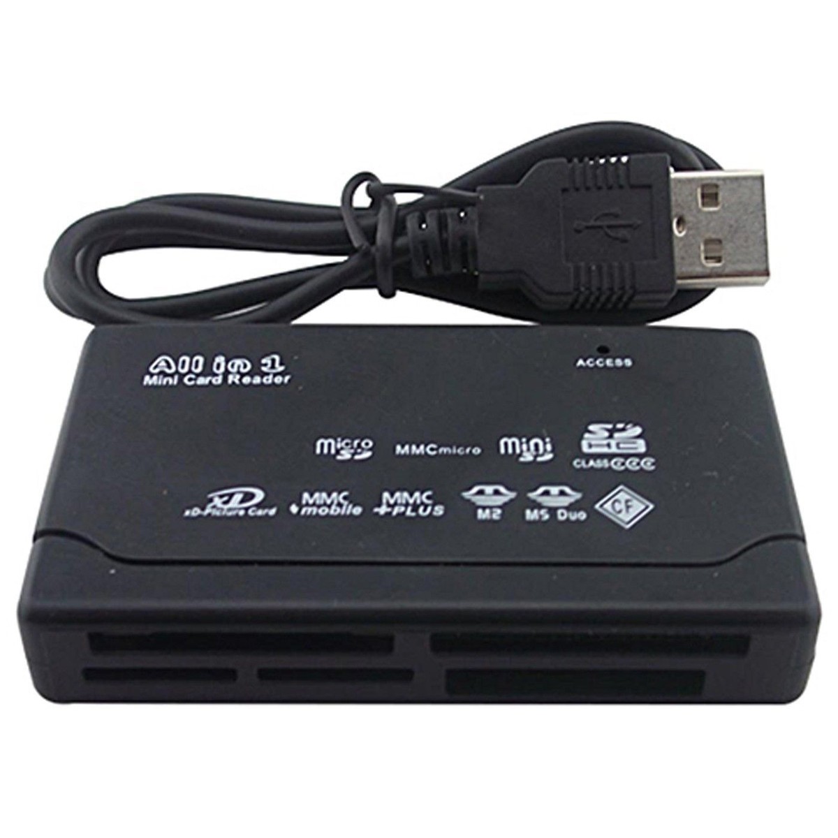 Ziyan All-in-One USB 2.0 7 in 1 Card Reader Memory Card USB Card Reader