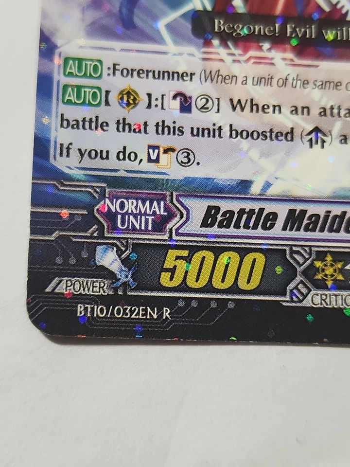 Cardfight!! Vanguard Battle Maiden, Tamayorihime - BT10/032EN R CFV Rare NM  - Image 3 of 4
