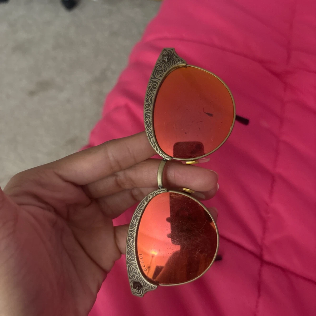 Gucci Orange Sunglasses for Women for sale | eBay