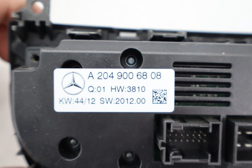 ✅ 12-18 Mercedes W218 CLS550 C300 AC A/C Heater Climate Control 2049004003 OEM - Picture 12 of 13