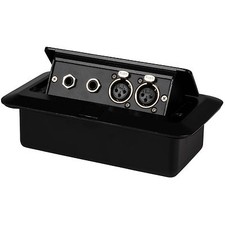 Pop Up Stage Box with Two XLR Female and Two 1/4" TRS Female