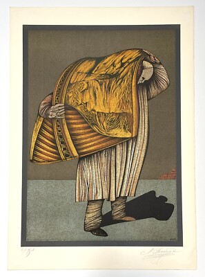 Chemiakin:  Ventre De Paris .   from the Artist s Teaching Set. 1977 RARE