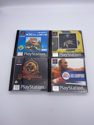 Playstation 1 Spiele Dukes of Hazzard Firestorm Thunderhawk 2 Tunguska Box
