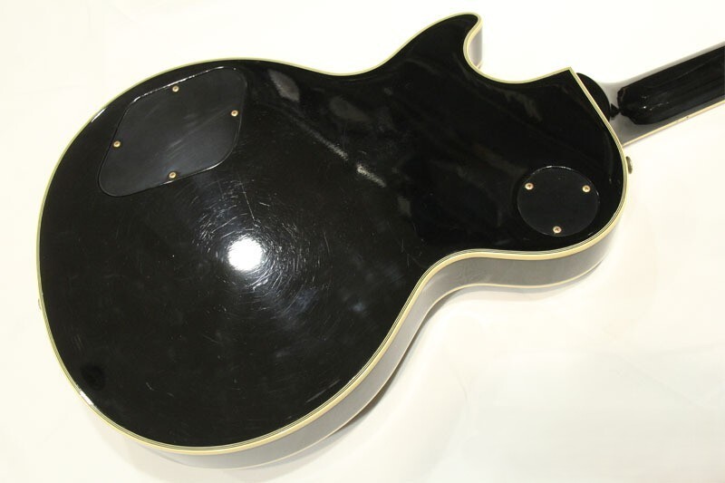 Used 80s Burny RLC-60 Black MIJ Vintage Lawsuit Les Paul