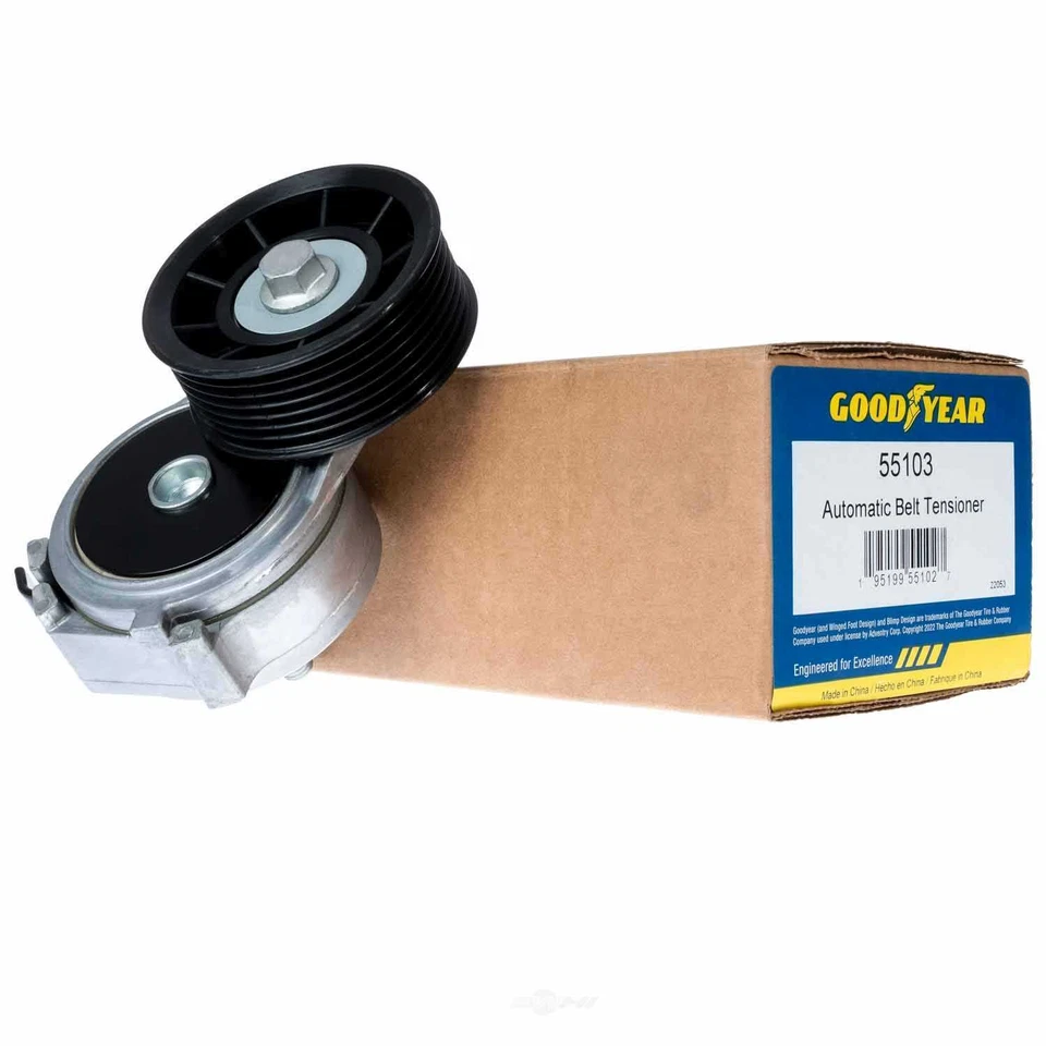 Accessory Drive Belt Tensioner Assembly-Automatic Belt Tensioner Goodyear 55103 - Image 2 of 4