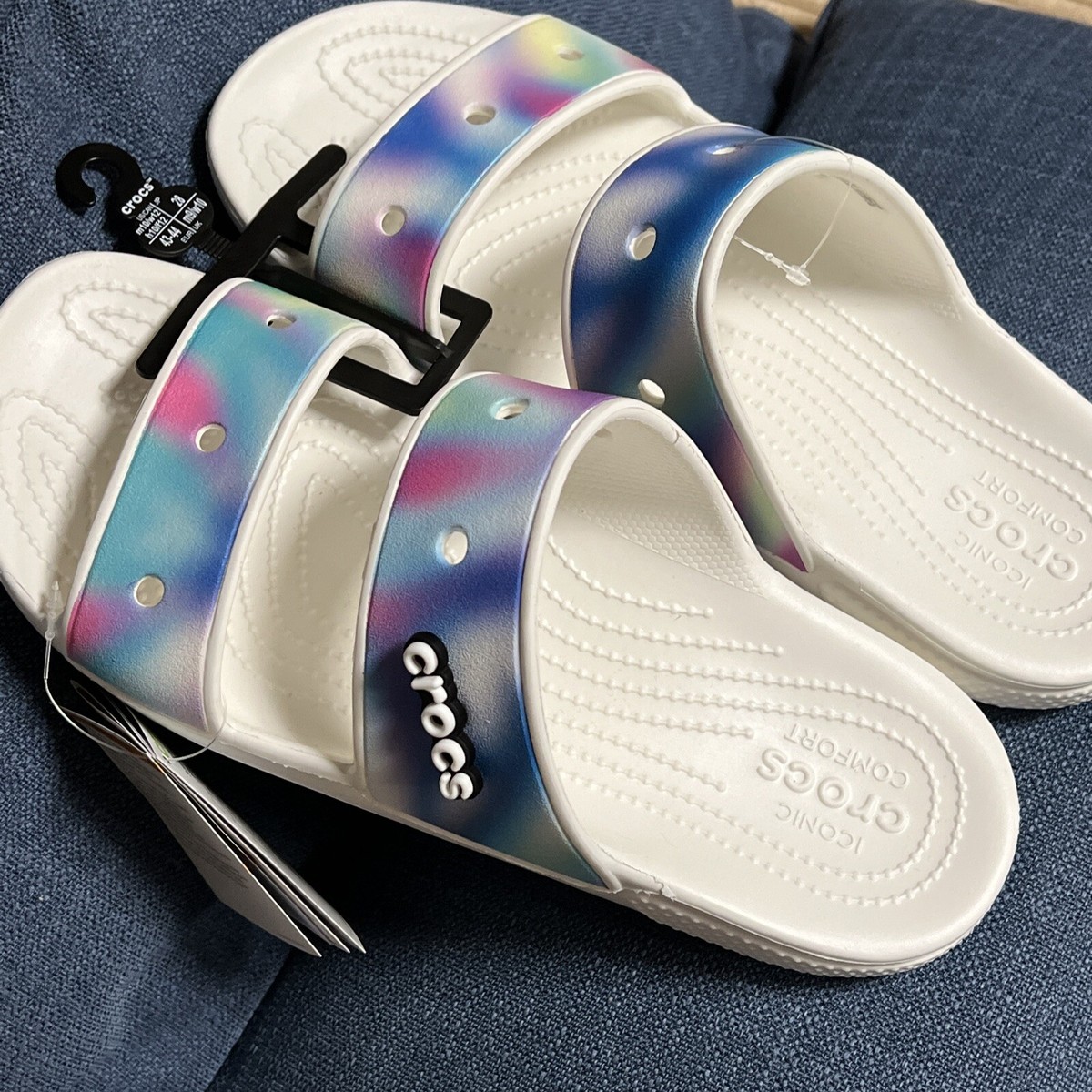 Crocs Classic Solarized Sandal Tie Dye Men’s Size 11 Crocs Sandals Men main image 2