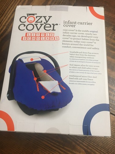 Cozy Cover Infant Carrier Cover Baby Car Seat Cover University Of Florida NEW! - Picture 3 of 4