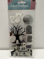 NEW Jolee's Boutique Halloween Haunted House Ghost Scrapbooking Stickers Rare