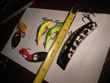 Lazy Ike Heddon Clatter Tad Mepps 3 Kriss 5 lures