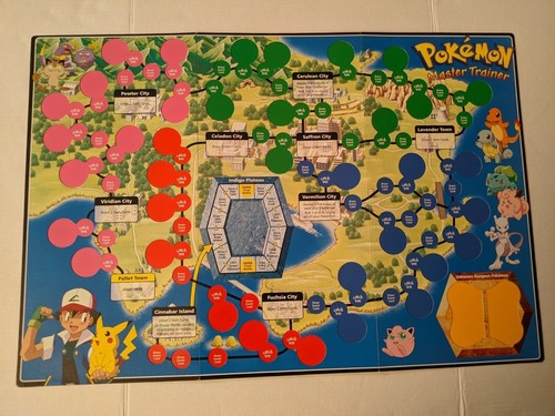 1999 Pokemon Master trainer Board Game Replacement Parts U PICK POG Card Token - Picture 208 of 215