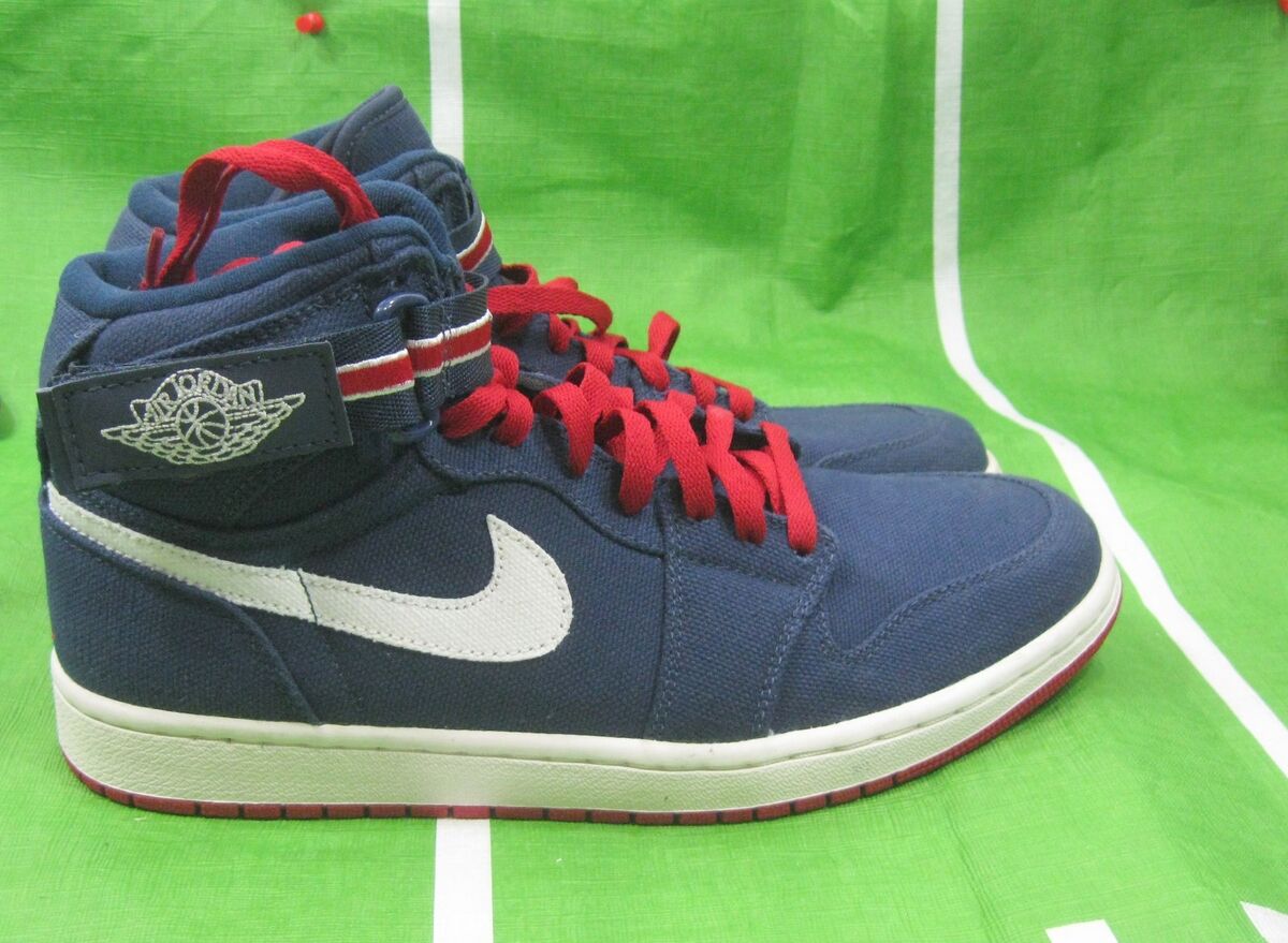 RARE🔥 Air Jordan 1 High Strap "Olympic" 342132 461