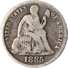 1885-P Seated Liberty Dime Great Deals From The Executive Coin Company