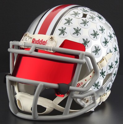 Football Players Ohio State Buckeyes Football Helmet Stickers OHIO