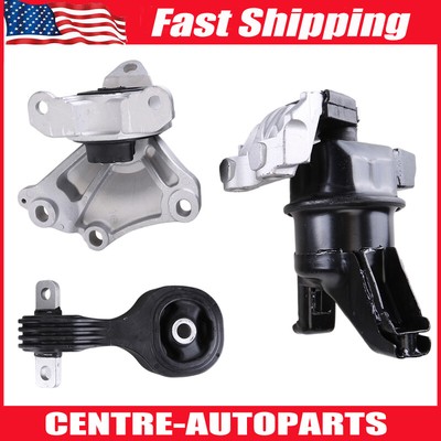 3pc Engine Motor & Trans Mount kit for Honda Civic 1.8L for Automatic 2012-2013