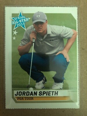  JORDAN SPIETH ROOKIE SI FOR KIDS ALL-STAR 2015 RARE GOLF Sports Illustrated 