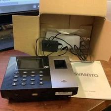 SVANTTO Time Clock For Employees Small Business ST-IAM02-BK-US/X003353QDX
