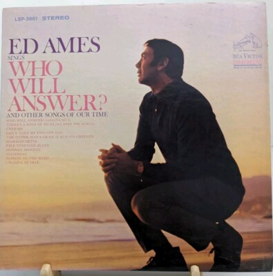Ed Ames Sings Who Will Answer? (And Other Songs Of Our Time) RCA Victor LP 1968