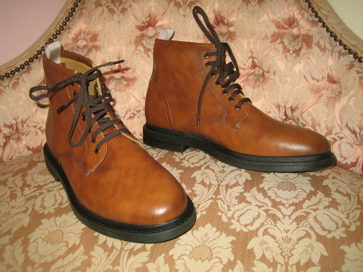 ZARA MAN Men's Brown Ankle Chelsea Boots Adult Size UK EU